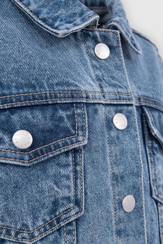 Casaco de ganga - Azul