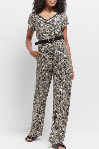 Top - Cru e preto - One Step