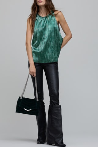 Top - Verde-esmeralda