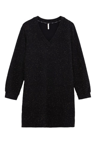 Vestido direito - Preto