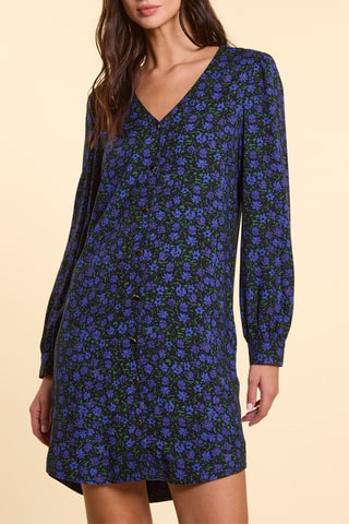 Vestido-camisa - Preto