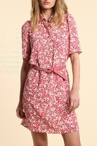 Vestido direito - Vermelho