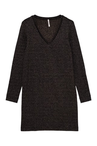 Vestido direito - Preto