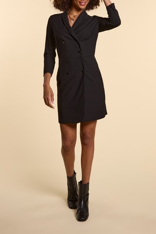 Vestido-camisa - Preto