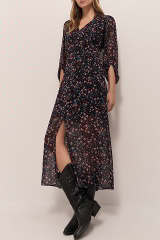 Vestido comprido - Preto