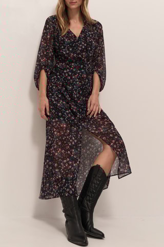 Vestido comprido - Preto