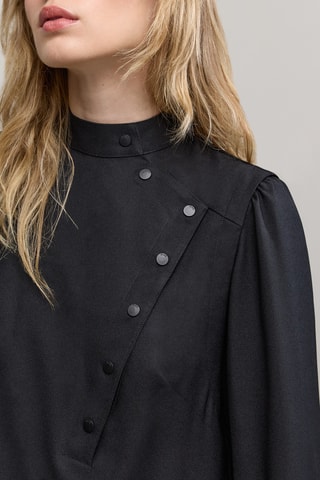 Vestido direito - Preto - IKKS