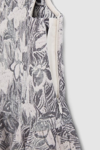 Vestido estilo patinadora - Cru e cinzento - IKKS