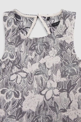 Vestido estilo patinadora - Cru e cinzento - IKKS