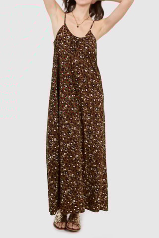 Vestido comprido - Camel - I.Code