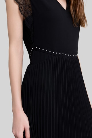 Vestido comprido - Preto - IKKS