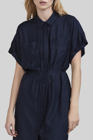 Vestido-camisa - Azul-marinho - IKKS