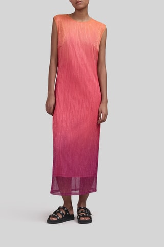 Vestido comprido dip and dye - Laranja - IKKS