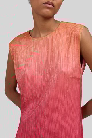 Vestido comprido dip and dye - Laranja - IKKS