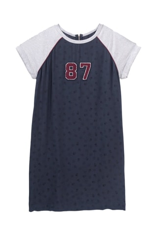 Vestido t-shirt - Azul-marinho - IKKS