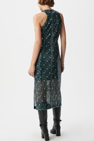 Vestido midi - Preto