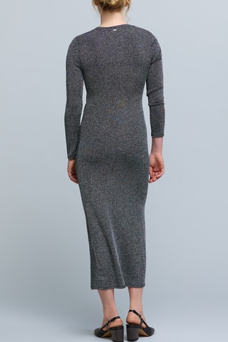 Vestido justo - Prateado