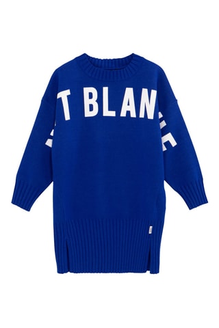 Vestido-camisola - Azul-elétrico