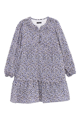 Vestido em algodão biológico - Cru