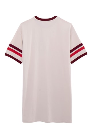 Vestido t-shirt - Bege