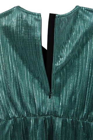 Vestido plissado - Preto