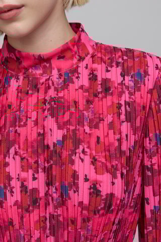 Vestido midi - Rosa - IKKS