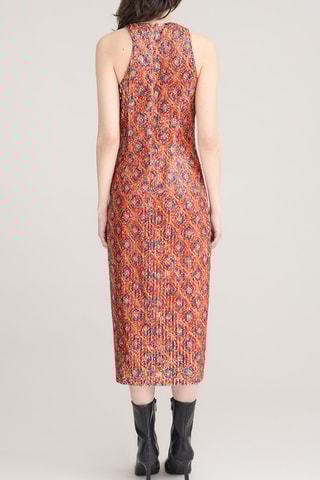 Vestido midi - Laranja - IKKS