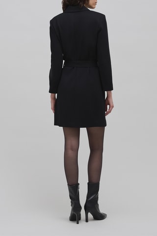 Vestido-camisa - Preto - IKKS