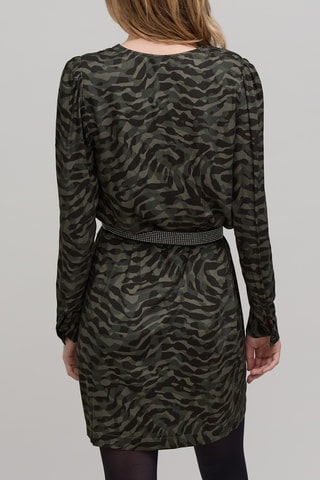 Vestido direito - Caqui - IKKS