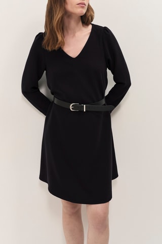 Vestido trapézio - Preto - One Step