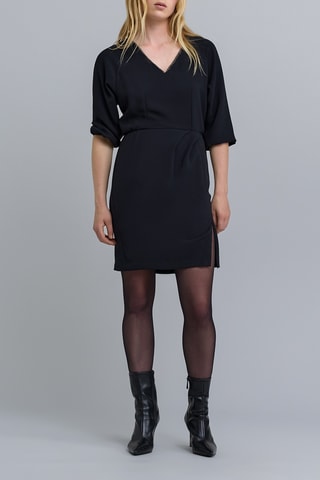 Vestido direito - Preto - IKKS