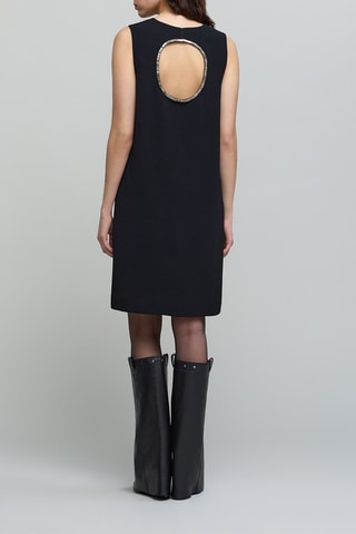 Vestido direito - Preto - IKKS