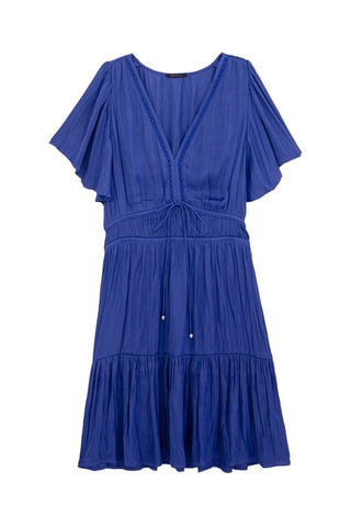 Vestido direito - Azul-real - IKKS