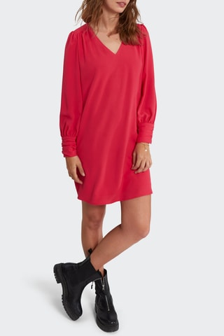 Vestido direito - Rosa