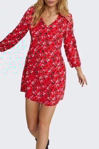 Vestido direito - Rosa