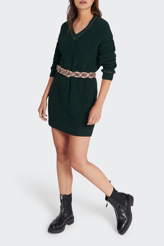 Vestido-camisola - Verde