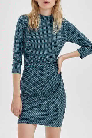 Vestido justo - Verde