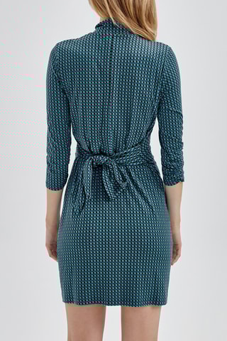 Vestido justo - Verde