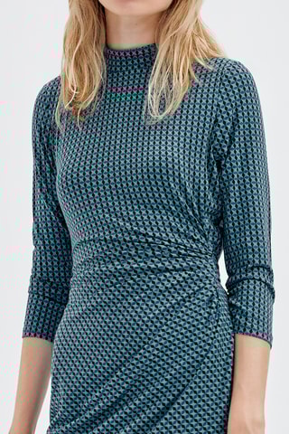 Vestido justo - Verde