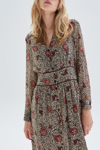 Vestido-camisa - Cru