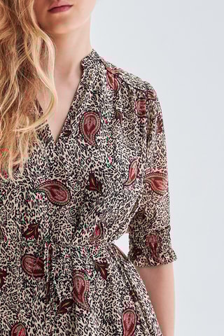 Vestido estilo patinadora - Cru