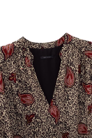 Vestido estilo patinadora - Cru