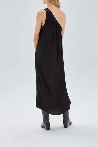 Vestido assimétrico - Preto