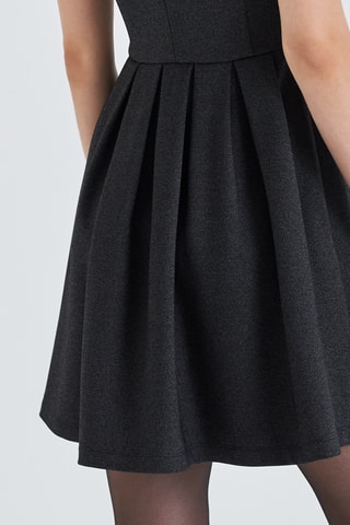 Vestido estilo patinadora - Preto