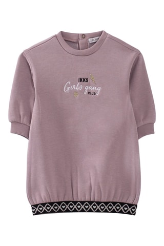Vestido-sweat - Malva - IKKS Júnior