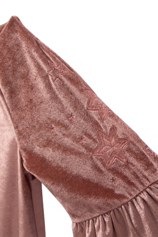 Vestido em veludo - Rosa - IKKS Júnior