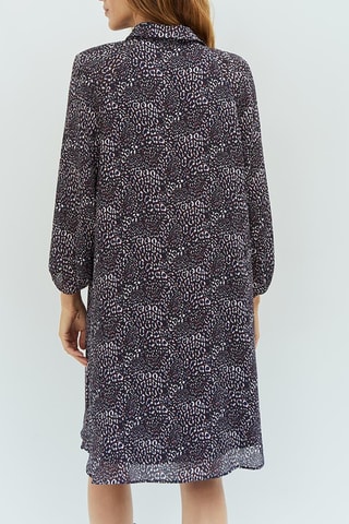 Vestido direito - Azul-marinho