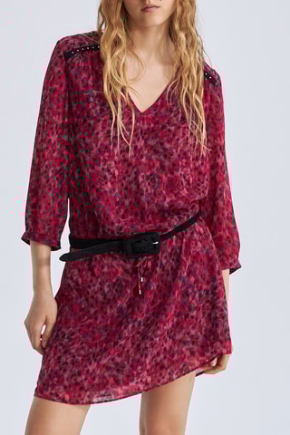 Vestido estilo patinadora - Rosa - IKKS