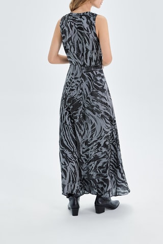 Vestido comprido - Cinzento - IKKS