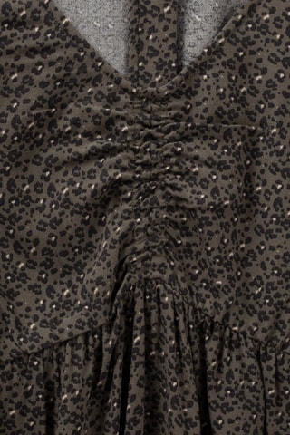 Vestido estilo patinadora - Caqui - IKKS